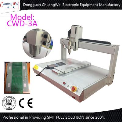 China 0.5KW Manual Desktop PCB Router Machine with Air Cooled Spindle,PCB Depanelizer for sale