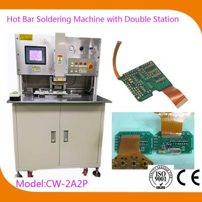 Chine Machine de soudure de barre chaude efficace collant 150*150mm FFC sur la soudure de Pluse de la chaleur blanche de carte PCB à vendre