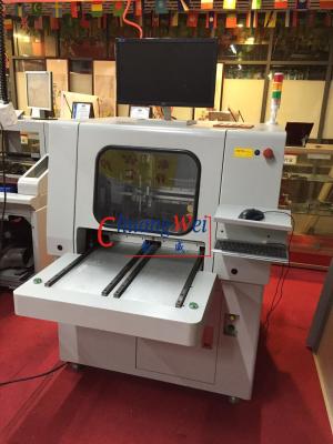 China 500mm/s 40000rpm Air Cooled Spindle Tab To PCB Router Machine for sale
