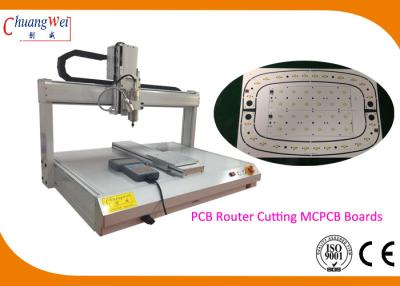 China Desktop PCB depaneling  Router Machine 650mm X 450mm Working Area for sale