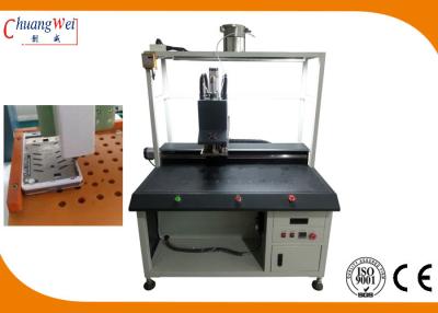 China Non-blocking Nut Crashing Chute Screw Tightening Machine with 0.01mm Precision for sale