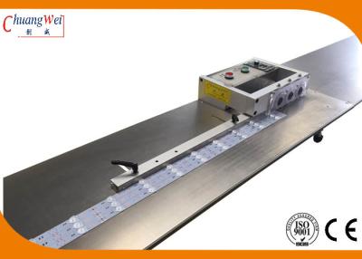 China LED T8 Light PCB Seperator Machine 1.5m / 2.4m Stainless Steel Platform for sale