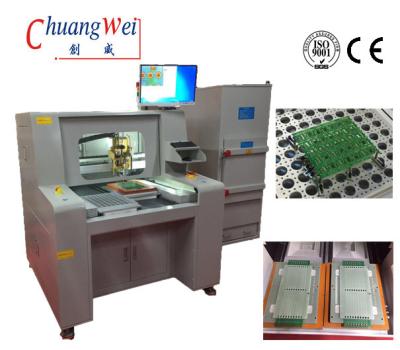 Chine Excellence de machine de routeur du routeur PCBA de carte PCB Depaneling coupant le Tableau de double de vitesse et de précision à vendre