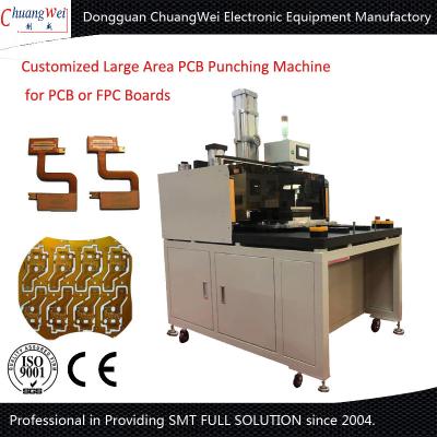 China Customized PCB Punching Equipment for LED Panel Boards,FR4 Boards Punch Machine for sale