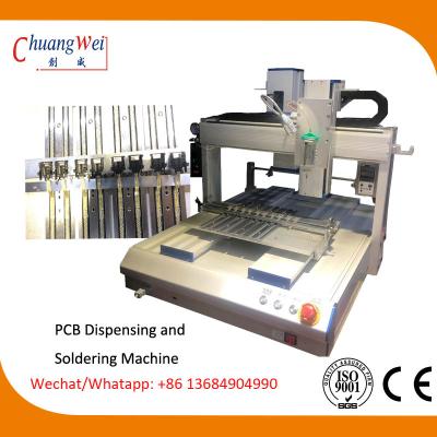China Dispensing Solder Paste Hot Bar Soldering Machine for FPC to PCB Max Area 6*160 for sale