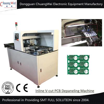 Chine Équipement intégré de carte PCB Depaneling de carte électronique de séparateur de carte PCB avec la V-coupe de l'ange 40° à vendre