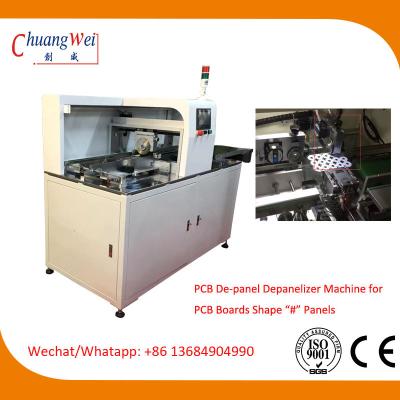 中国 10 PCSを同時に切る複数の刃PCBの分離器CWVC-5 販売のため