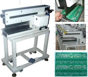 China Pneumatic PCB Depanelizer For PCB Assembly , CWVC-2 V Cut Separator for sale