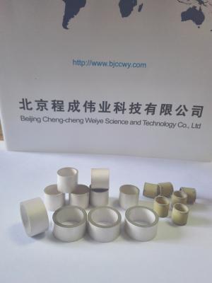 China Ronda de cerámica modificada para requisitos particulares ultrasonido Ring Tube de la forma del pequeño elemento piezoeléctrico en venta