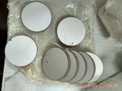 China Em volta da placa cerâmica piezoeléctrica da beleza ultra-sônica do eléctrodo de 38x6mm à venda
