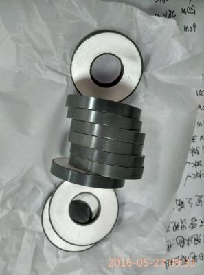 China Weak Field Dissipation Ceramic 50 * 17 * 6.5mm Piezoceramic Ring Disc Coupling Modulus for sale