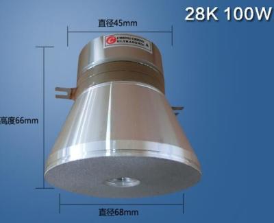 Chine transducteur 28khz ultrasonique basse fréquence avec le trou de vis pour le nettoyage à vendre