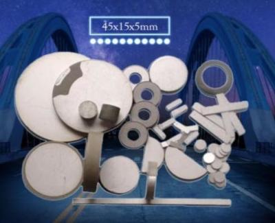 China Ring / Round / Rectangle Shape P4 P8 Material Piezo Ceramics Piezo Electric Ceramic for sale