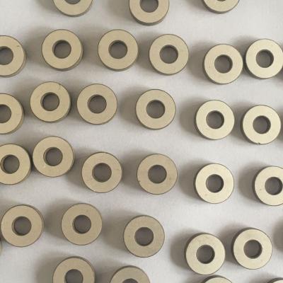 China ISO / CE 15x6x3 P8 Material Piezo Ceramic Element Small Ring Shaped for sale