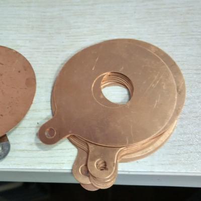 China Da fatia de cobre do elétrodo da longa vida elemento piezoelétrico para a indústria à venda
