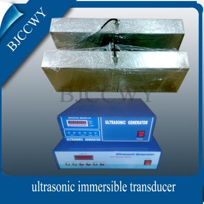 China Stainless Steel 2000W Immersible Ultrasonic Transducer 650x450x100mm for sale