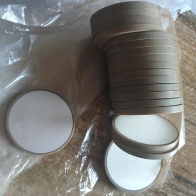 China Round Piezo Ceramic Element P4 / P8 With RoSH CE Certification for sale