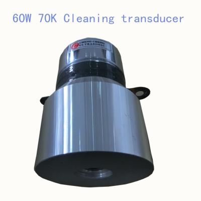 China 60 W 70K High Frequency Ultrasonic Transducer , Ultrasonic Cleaning Transducer And Sensor for sale