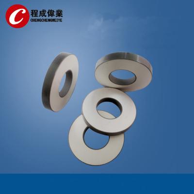China 50 * 17 * 5mm Piezoelectric Ceramic Discs Pzt8 For Ultrasonic Transducer for sale