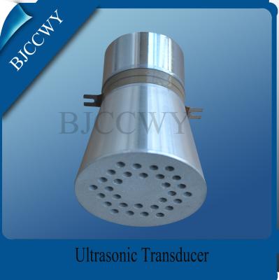 Chine Transducteur en céramique piézo-électrique de nettoyage ultrasonique, transducteur ultrasonique de 25 kilohertz à vendre