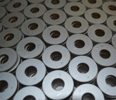 China PZT Ceramics 20/1.2 Piezoelectric Ceramic Discs Pzt 5 Heat Resistance for sale
