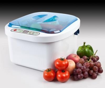 China 0.4L 35W plastic ultrasonic cleaner for apple and banana cleaning for sale