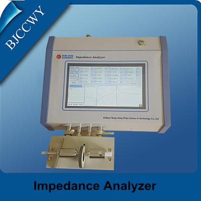 China Testing Piezo Ceramics Impedance Analyser / Ultrasonic Precision Impedance Analyzer for sale