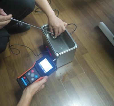 China 10 KHz – 200 KHz Ultrasonic Intensity Meter / Ultrasonic Detector 25mm Dia for sale