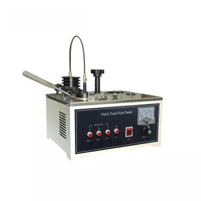China ASTM D93 Flash Point Oil Analysis Equipment Pensky Martens Closed Cup Flash Point Tester for sale