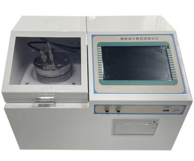 China Transformer Dielectric Loss And Resistivity Tester For Insulating Oil for sale