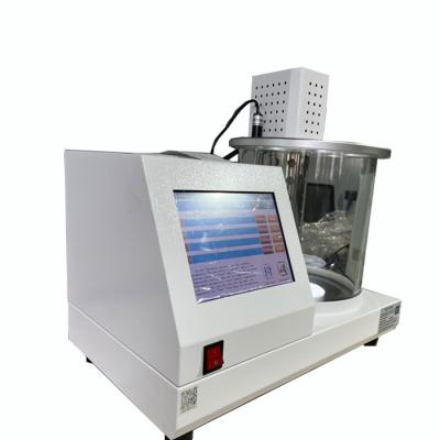 China Baño cinemático inteligente del probador de la viscosidad del metro eléctrico de la viscosidad del equipo del análisis del aceite de ASTM D2270 en venta