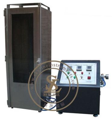 China ASTM D6413 Vertical Flammability Tester For Test Extend Propagation Flame for sale