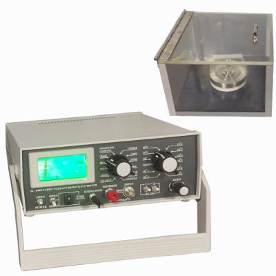 China EN 1149-1 Fabric Material Resistivity Tester Surface And Volume Resistivity Test Equipment for sale