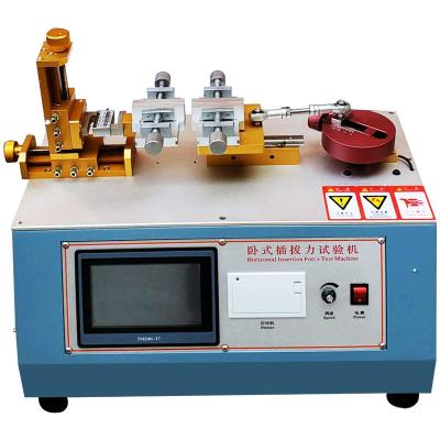 China Plug Life Test Equipment Horizontal Plug And Pull Force Tester Insertion And Extraction Force Testing Machine for sale