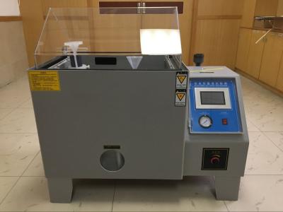 中国 塩水噴霧試験機械、タッチ画面のコントローラーが付いている塩の霧のための腐食テスト部屋 販売のため