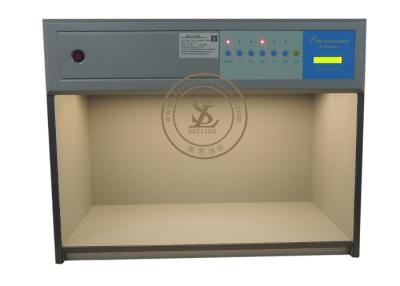 China Gabinete de la evaluación del color de la fuente de luz del equipo de prueba de la materia textil 5 para las industrias de impresión de la materia textil/del papel en venta