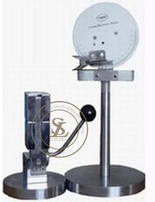 China IS 4681-1968 / BS 3086 - 1972 Creases Recovery Testing Equipment Calibration Certificate for sale