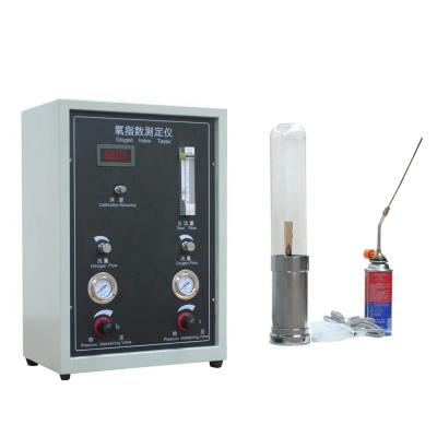 中国 ASTM D 2863のISO 4589-2の0.2-0.3Mpa酸素の索引の燃焼性の試験装置 販売のため