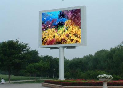 China 10000dots / sqm LED Video Billboards Easy Maintain LED Outdoor Advertising Board  for sale