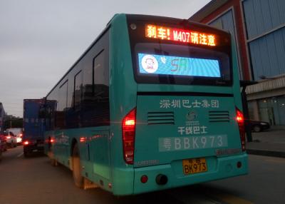 China 6mm Digital Taxi Top LED Display Rear Window LED Destination Boards For Buses for sale