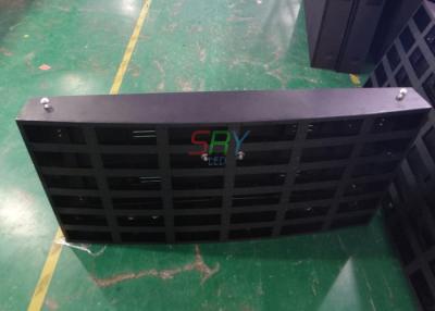 Cina armadietto di esposizione del LED del passo HD del pixel di 6mm SMD3535 per lo schermo curvo del LED in vendita