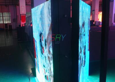China Advertising Double Sided LED Cabinet , 1/4 scan Constant Current Waterproof LED Screen for sale