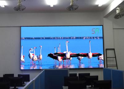 China exhibiciones de pared video del alto alquiler de la definición SMD2121 de 2.5m m para el estudio de la TV/la sala de reunión en venta