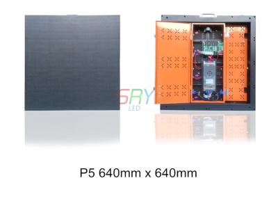 China 5mm Indoor Full Color Led Screen Cabinet 10kg / Pcs Pulled Aluminum for sale