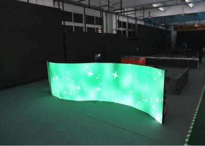 China PH5.95 500m m x 500m m curvó las pantallas del LED, exhibición de los paneles llevada curvada IP65 en venta