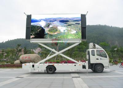 Chine Le camion polychrome de 2000HZ 1/8 balayages a monté la haute définition des signes 1R1G1B d'affichage à LED à vendre