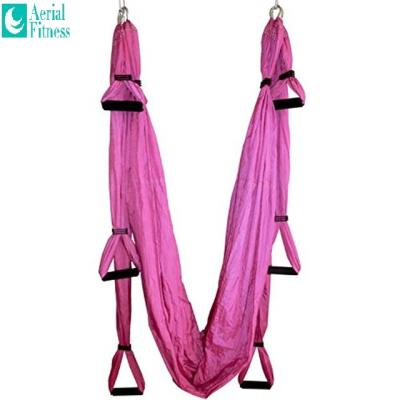 China 2.5*1.5m yoga hammock aerial yoga hammock antigravity yoga hammock nylon silk 1.5*2.5m aerial yoga swing for sale
