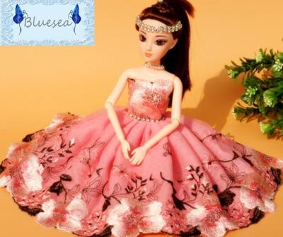 China Plum-Blossom Embroidery Edge for Cloth Dolls/Pajamas Lace Border for sale