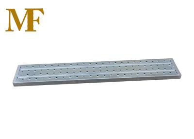 China Cuplock Scaffolding Aluminum Board Perforated Steel Catwalk Plank For Construction for sale