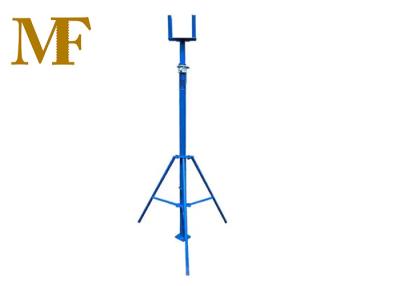 China Fork Head Blue Painted Scaffolding Prop With Steel Tripod For Beam Slab for sale